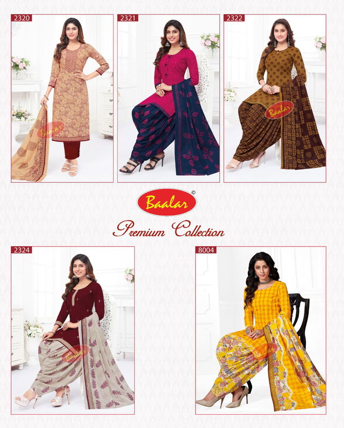 Zaara Vol 14 By Baalar Cotton Printed Dress Material Collection